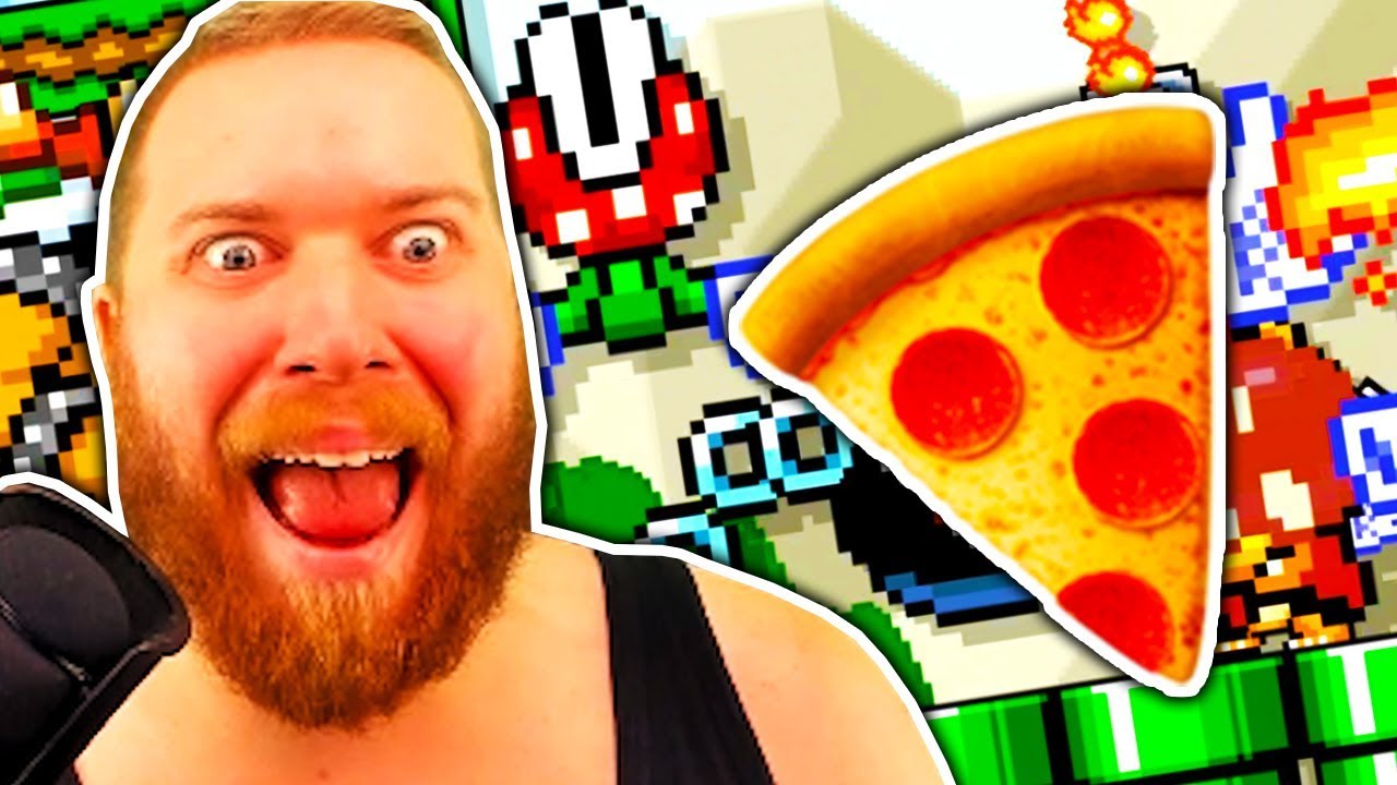 Wenn der 🍕 PIZZA-LIEFERANT 🍕 das Level macht! • Super Mario Maker Gameplay