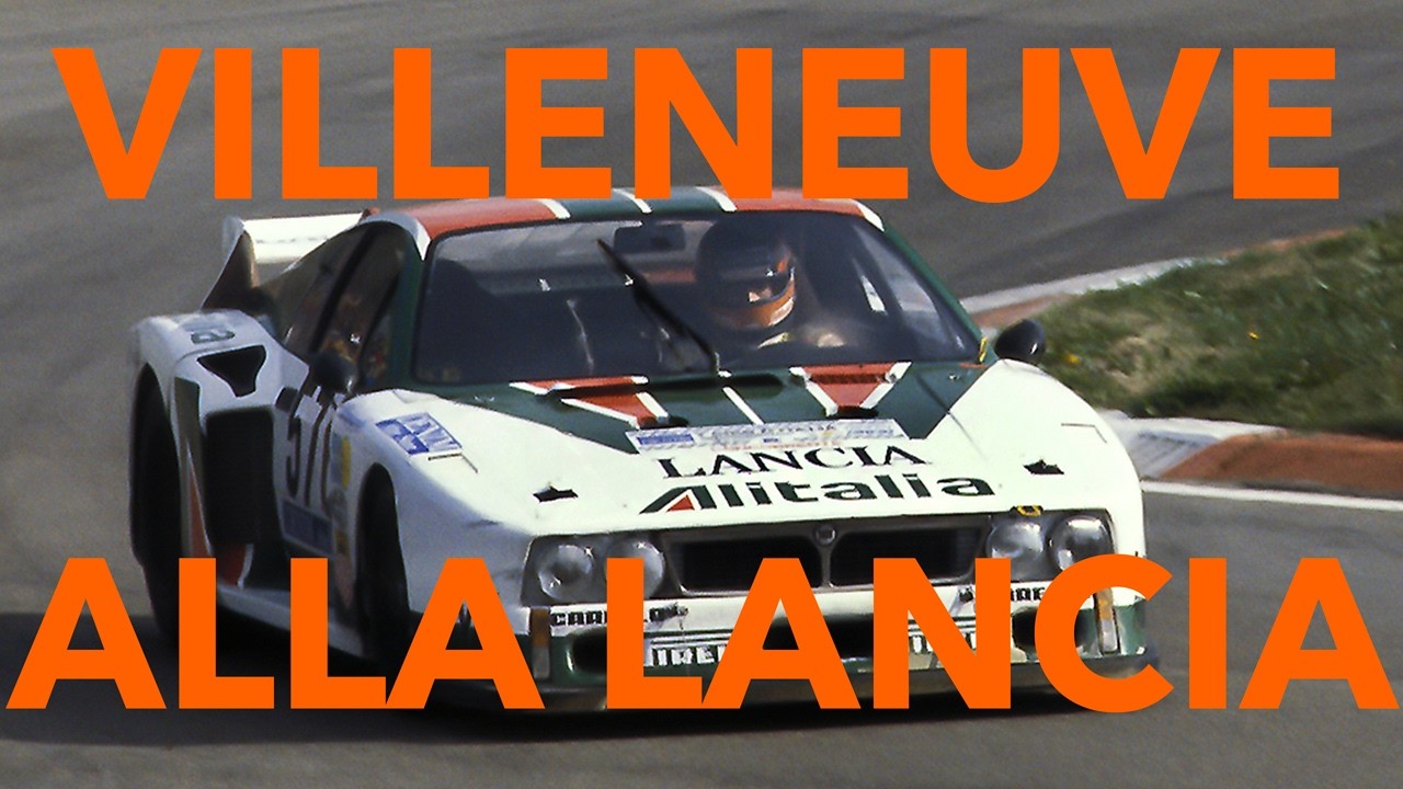 Gilles Villeneuve ha corso per la Lancia
