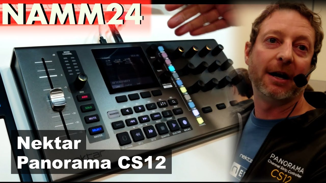 NAMM 2024 - Nektar - Panorama CS12 Logic Controller
