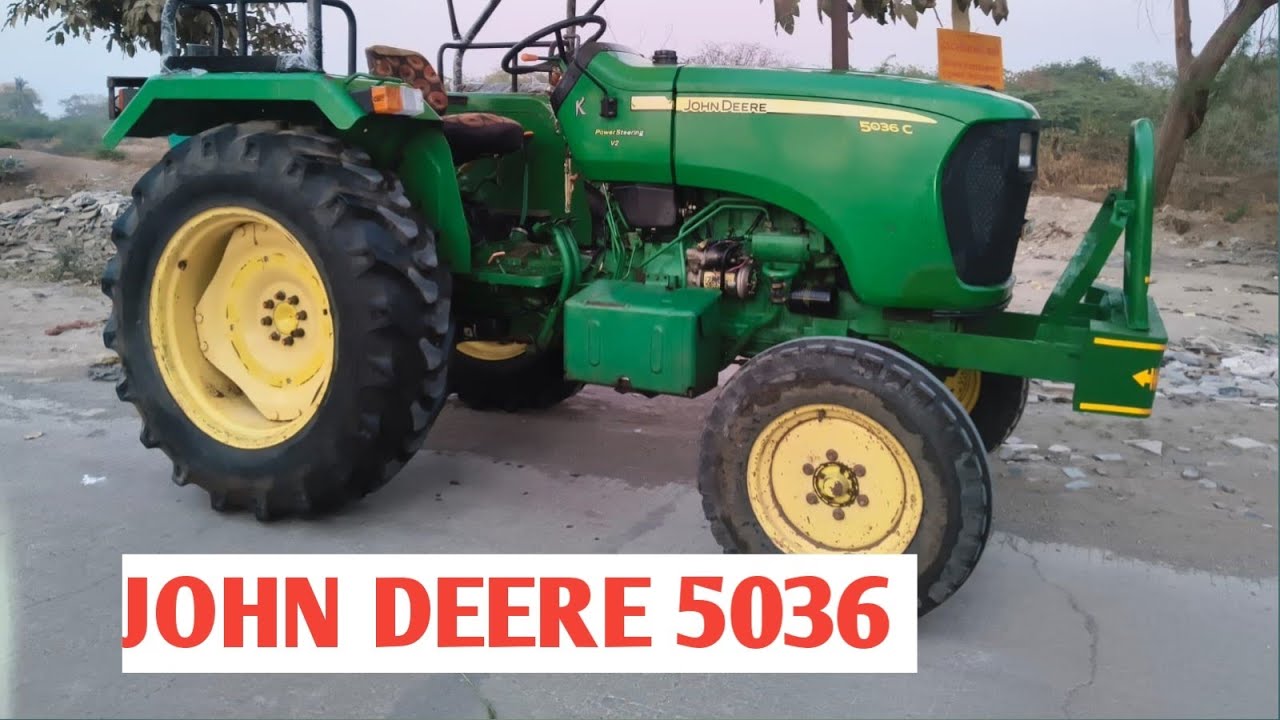 મો....9825898157🚜7016687403.... જોહન ડિયર 5036 ટ્રેકટર ઓછી કિંમતમા વેચવાનુ છે...