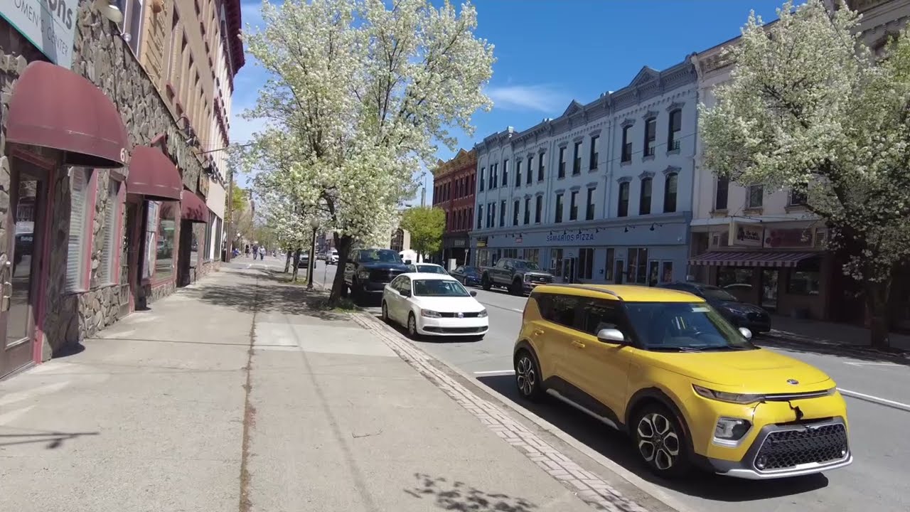 Spring Walk Main Street Honesdale , Pennsylvania