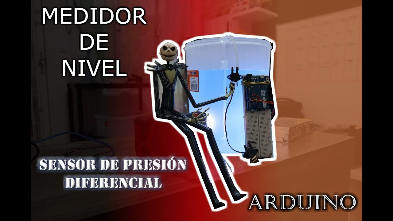 MEDIDOR de NIVEL con Arduino 🌊 [PRESIÓN DIFERENCIAL] Sensor MPX