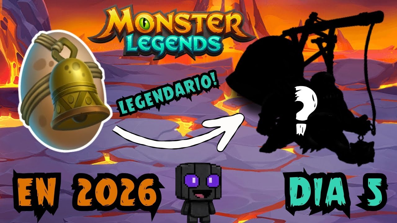 MI PRIMER LEGENDARIO NOS DESATASCA!!! | Monster Legends Día 5