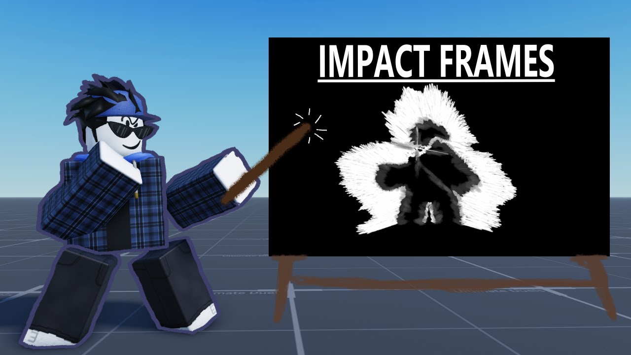 So you want impact frames in your roblox animation?