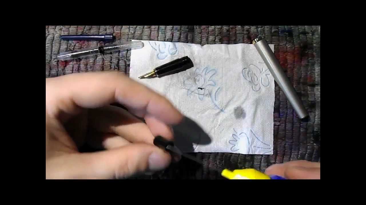 Fine-tuning a Fountain Pen