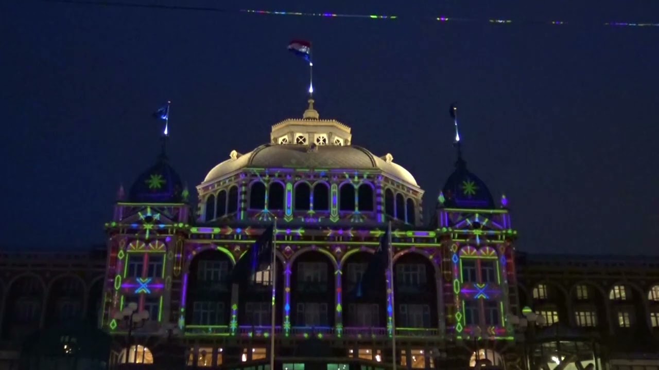 Kurhaus in de Spotlights