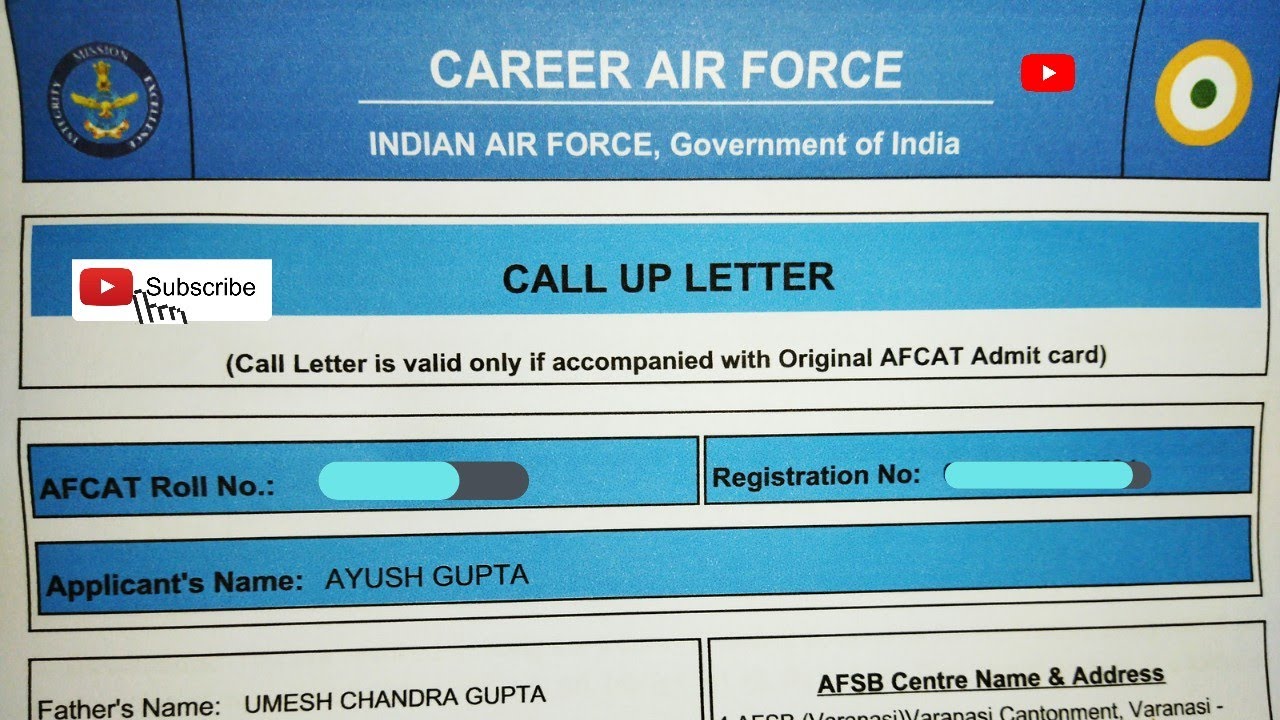 How To Fill And Send Declaration Form On Email|4AFSB Varanasi 
