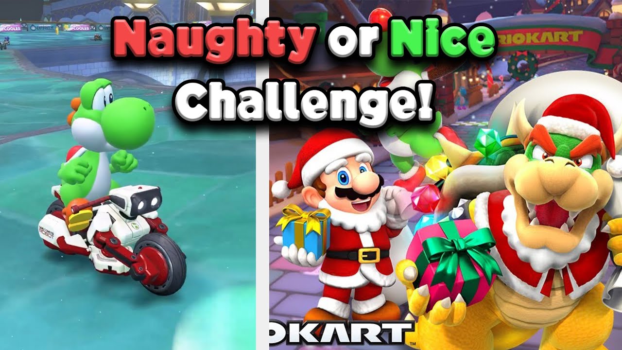 Испытание «Хороший или плохой» в Mario Kart!