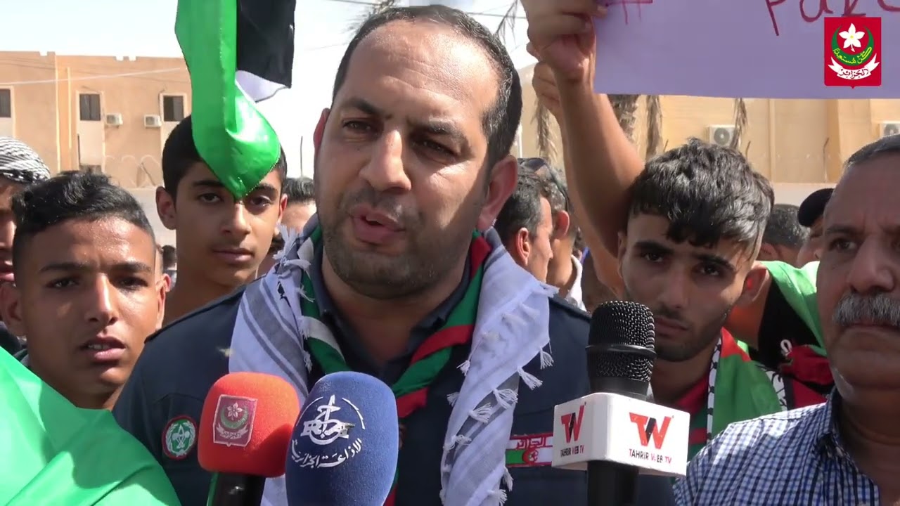 #الوادي | انطباعات أعضاء القيادة العامة / المسيرة الشعبية التضامنية مع الشعب الفلسطيني