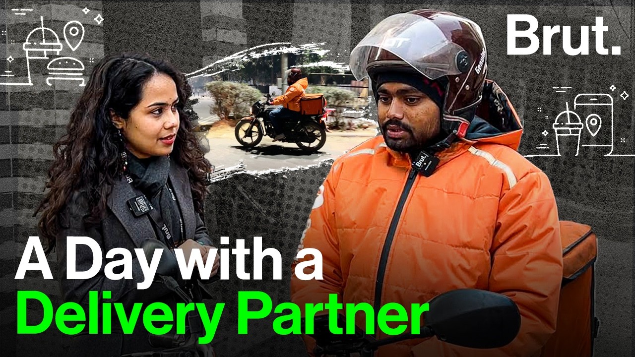 What It’s Really Like to Be a Delivery Partner in Delhi | Brut IRL