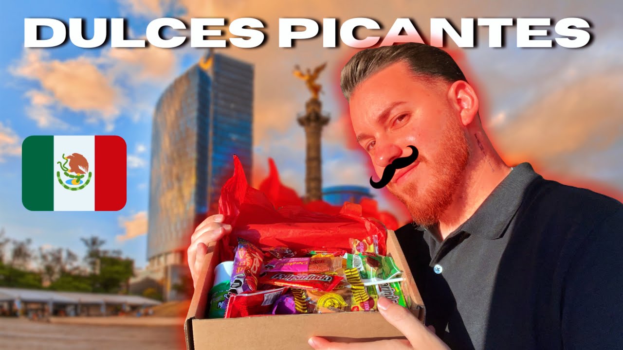 PROBANDO DULCES MEXICANOS!🔥**No puedo con tanto picante**🌶️