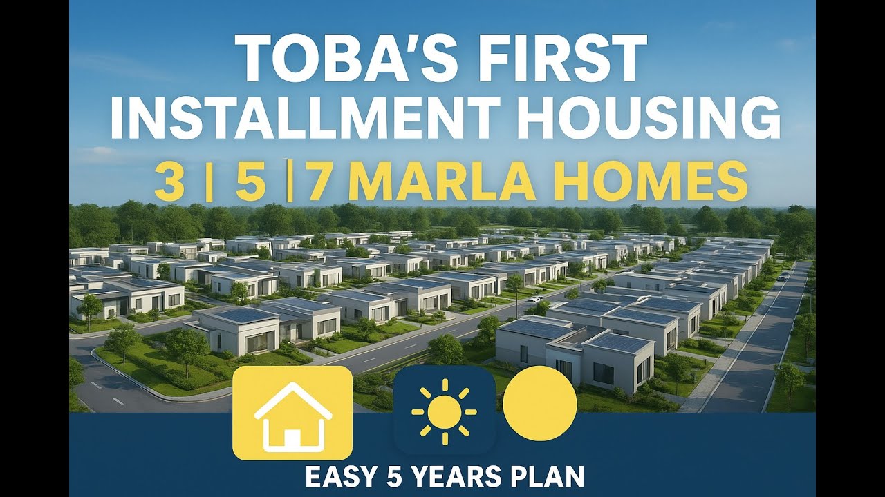 3, 5 & 7 Marla Houses on Easy Instalments in Toba Tek Singh | Friends Construction Project