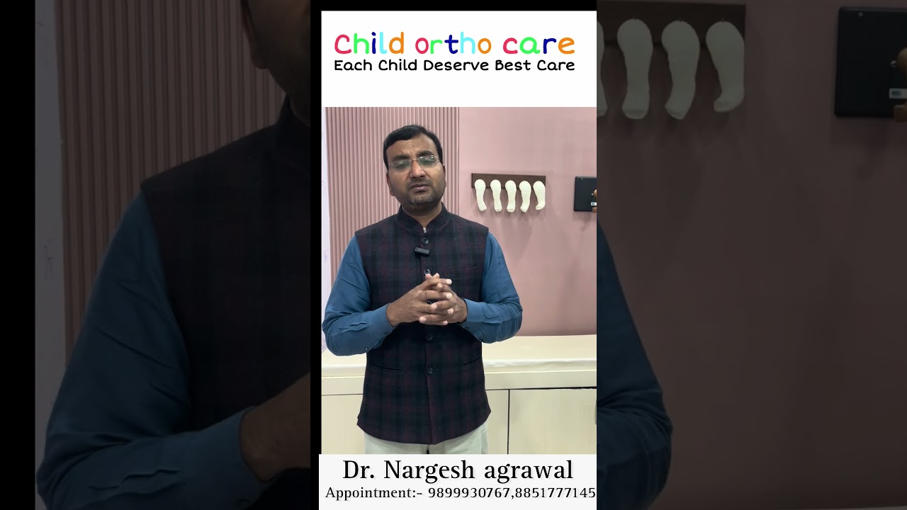 जन्म से आड़े टेड़े पैरो के बच्चों का इलाज संभव है । क्लबफ़ुट का बच्चा ठीक हो जाता है।@Child Ortho Care