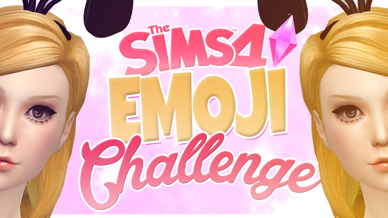 The Sims 4: Emoji Challenge: Dancing Bunny Twins