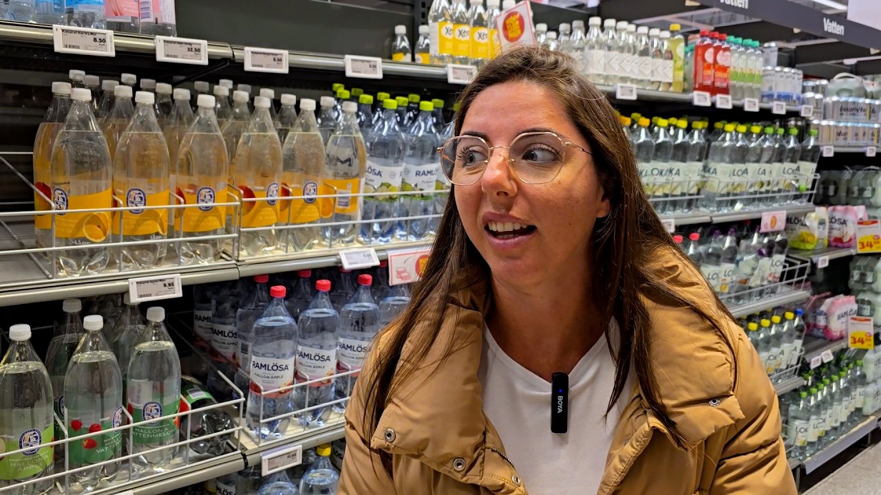 SUPERMERCADO en SUECIA😱 ¿De verdad es TAN CARO? | Seba y Chechu