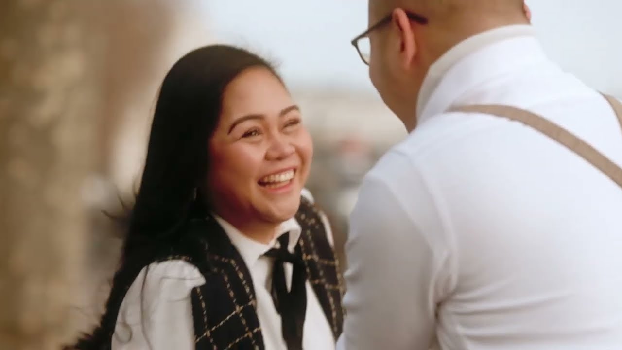 Cinematic pre-wedding film in London