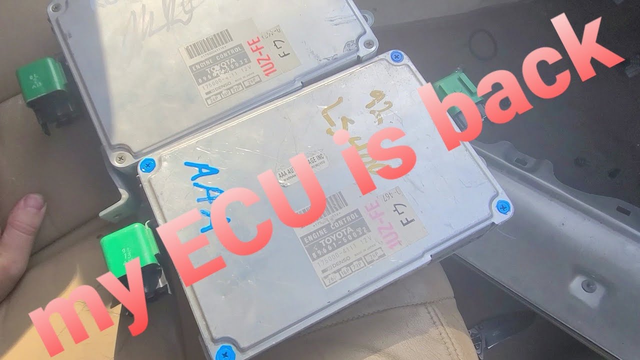 My ECU is back