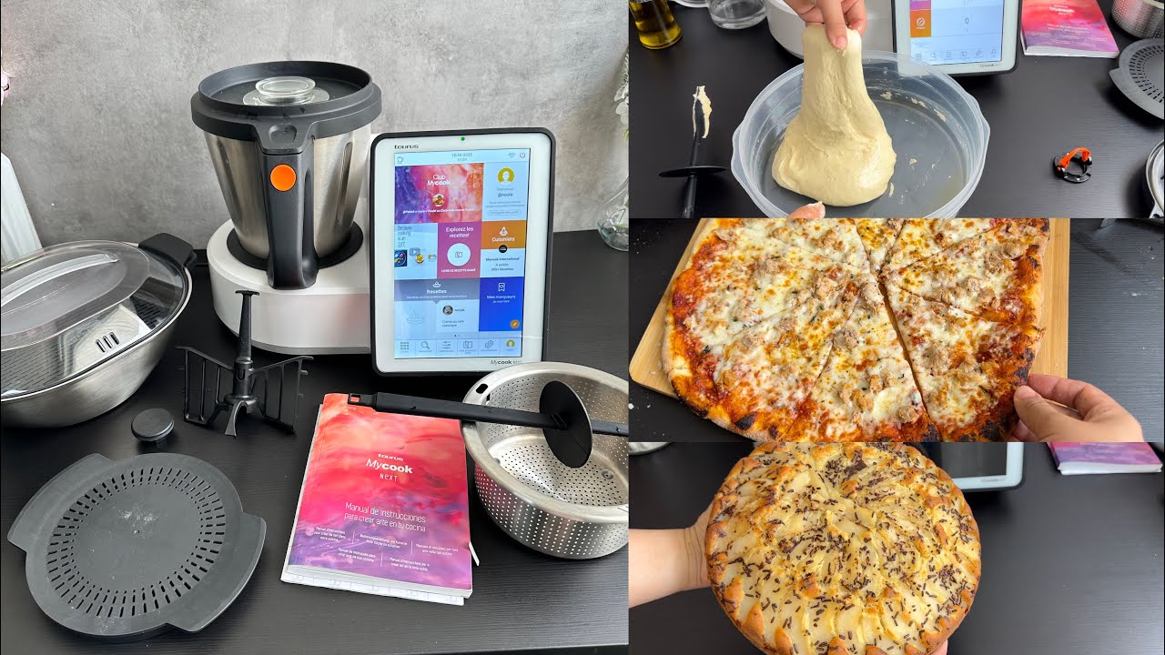 MYCOOK NEXT BY TAURUS ROBOT COOKER TEST ПОДКЛЮЧЕННЫЙ РОБОТ С ЛЕГКИМ В ИСПОЛЬЗОВАНИИ 10-ДЮЙМОВЫМ