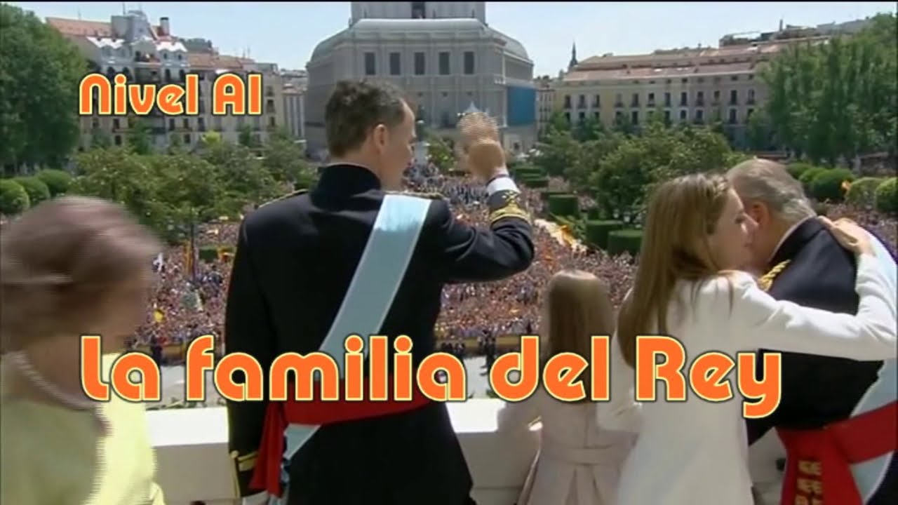 La familia del Rey. Nivel A1