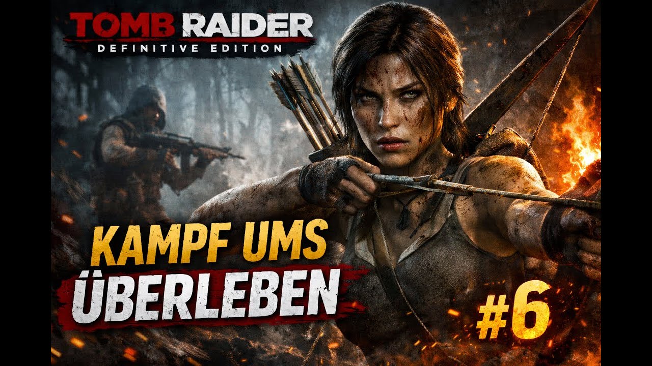 Tomb Raider Definitive Edition – Kampf ums Überleben | Let’s Play Deutsch #6