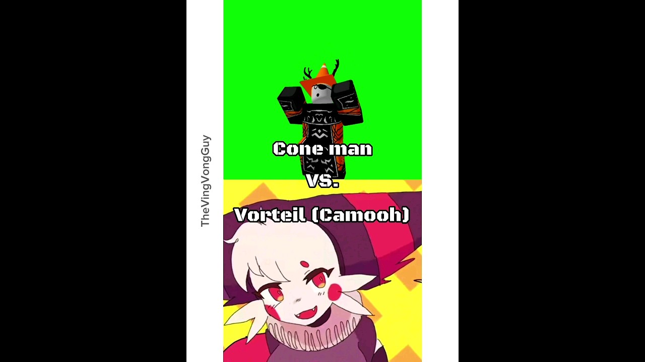 cone man vs vorteil #meme #edit