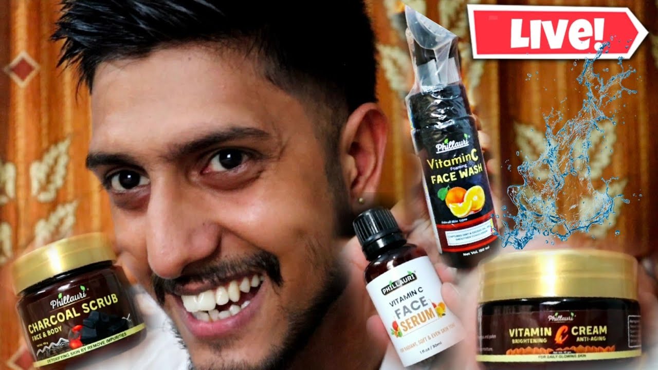 Best Night Skin care Boy's | Vitamin C Foming Face Wash🙋‍♂||