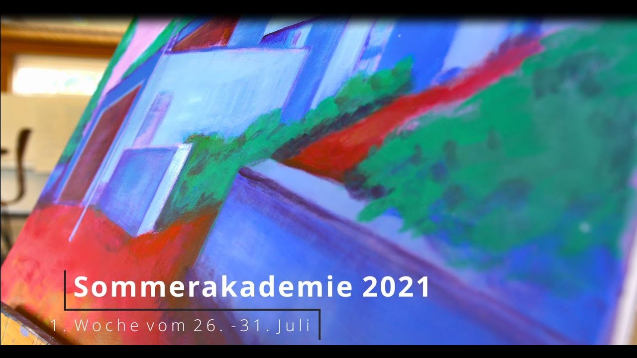 Marburger Sommerakademie f&uuml;r darstellende und bildende Kunst - Woche 1
