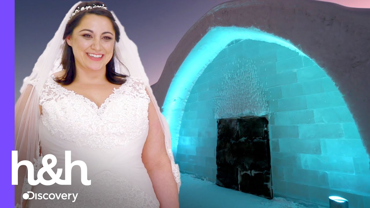 El vestido ideal para una boda en un castillo de hielo | Vestido de Novia | Discovery H&H
