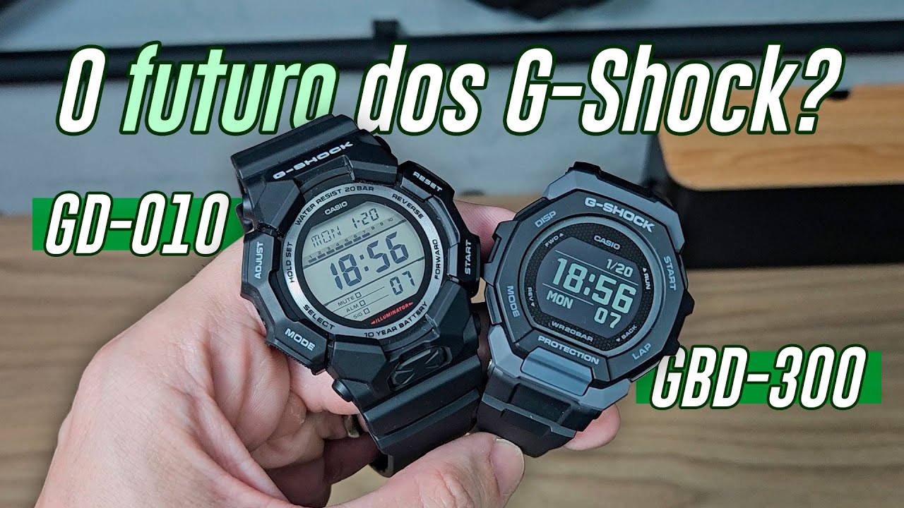 Usei 2 G-Shock que são tendência... ⌚🤔
