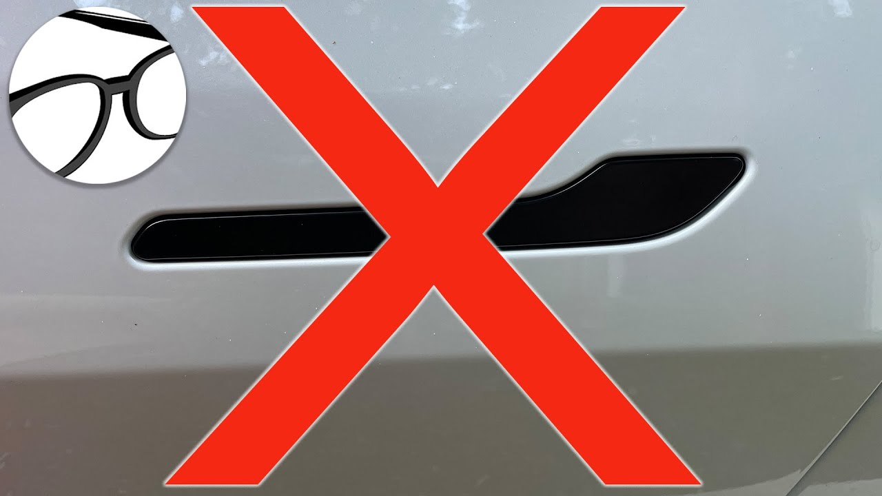 Дверные ручки Tesla Model 3/Y — отстой, и это важно, так как возможен новый дизайн!
