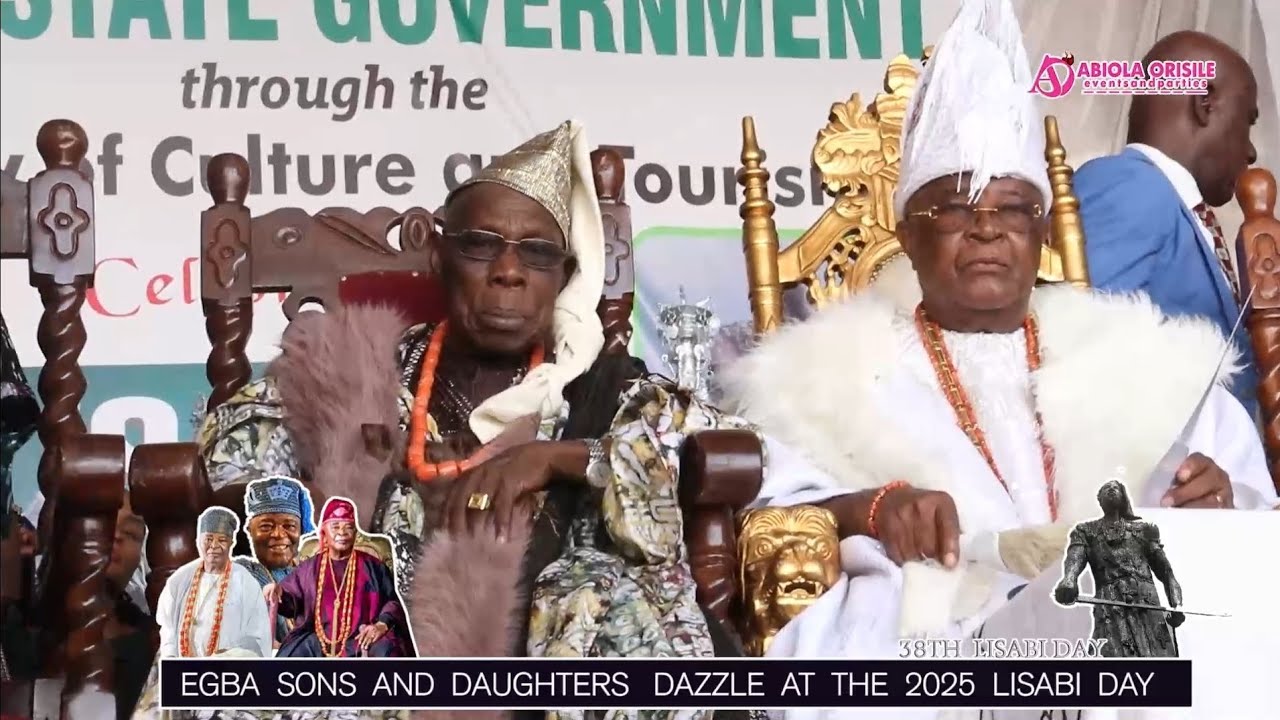 CHECK OUT THE GLITZ AND GLAM OF EGBA PEOPLE AT THE GRAND FINALE OF 2025 LISABI DAY.