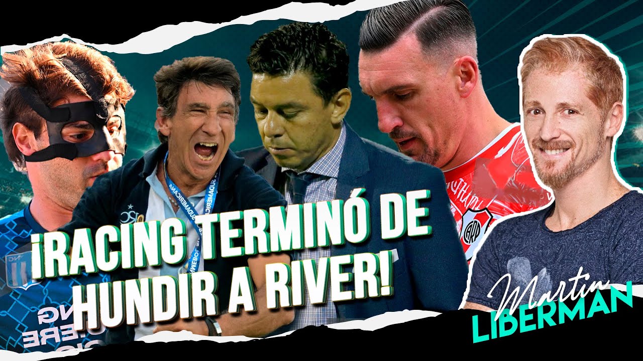 ⚽ River es el titanic y cierra uno de los peores a&ntilde;os de la era contempor&aacute;nea. Racing pas&oacute; a cuartos