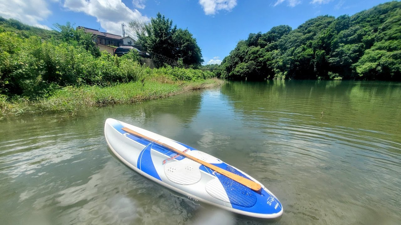 夏は涼しい川遊びが気持ちいい！ SOP (Sit On Paddleboard)