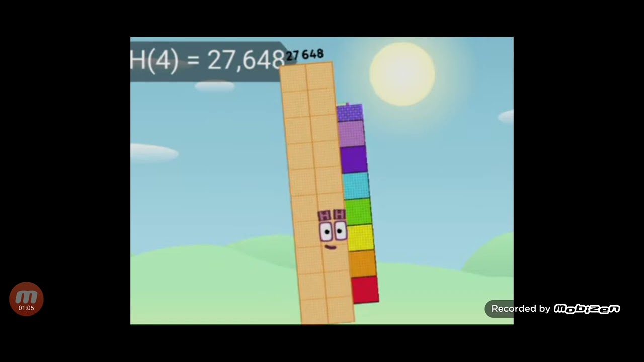 Hyperfactorial numberblocks band extended
