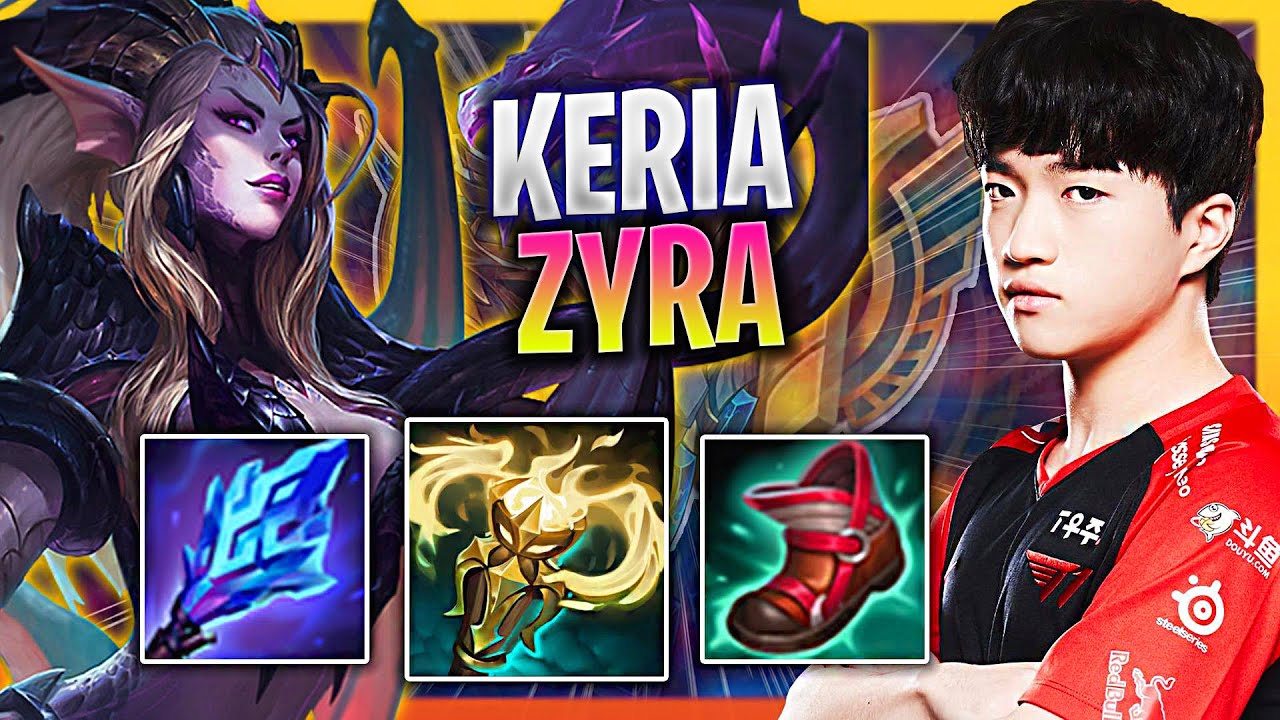 LEARN HOW TO PLAY ZYRA SUPPORT LIKE A PRO! | T1 Keria Plays Zyra Support vs Fiddlesticks!  Season 20