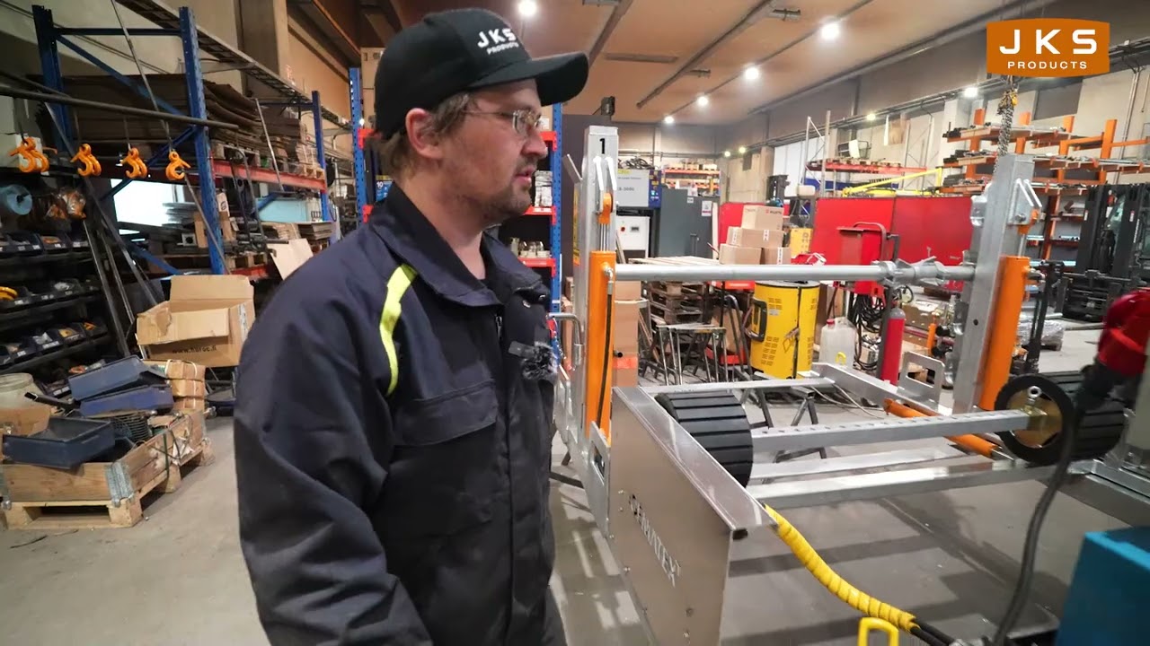 TRS 3500E sähkökäyttöinen lavakelapukki