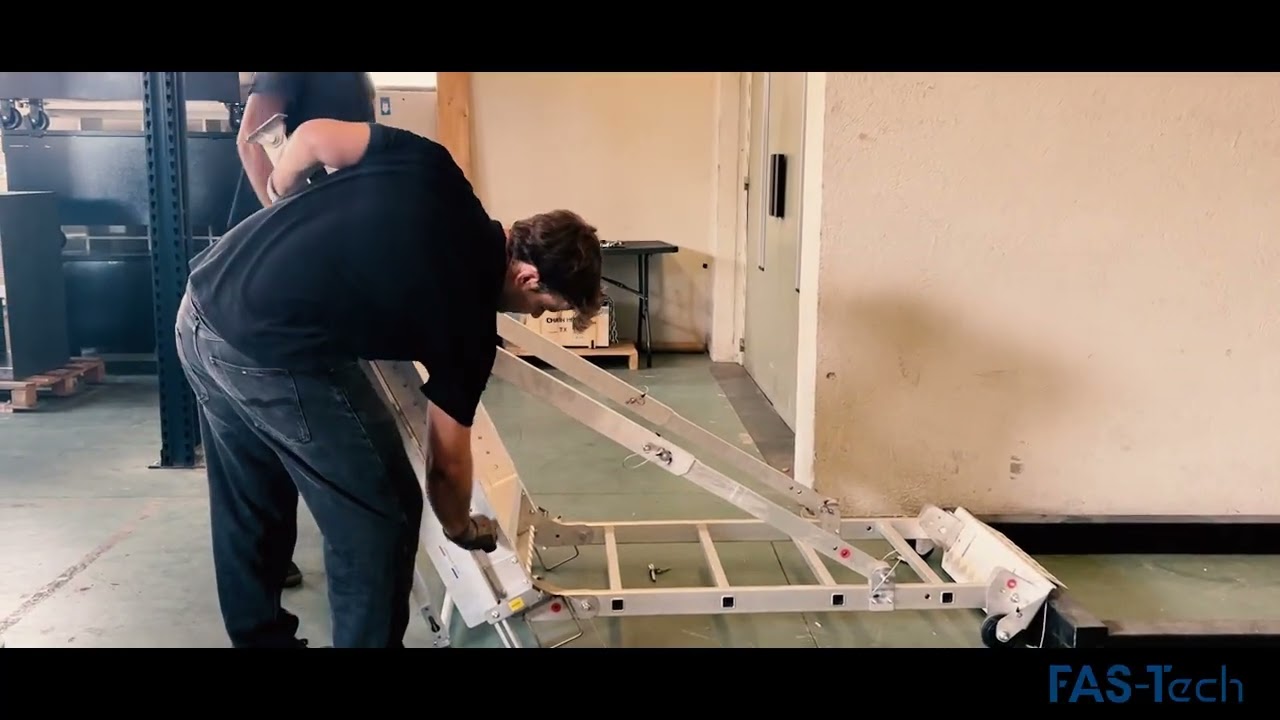 EPAP2200 Elevator Pit Access Platform | Assembly & Installation Tutorial