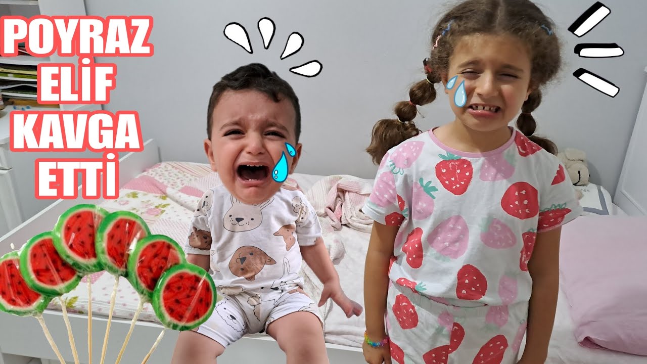 ELİF POYRAZA KARPUZLU ŞEKER ALDIK!!