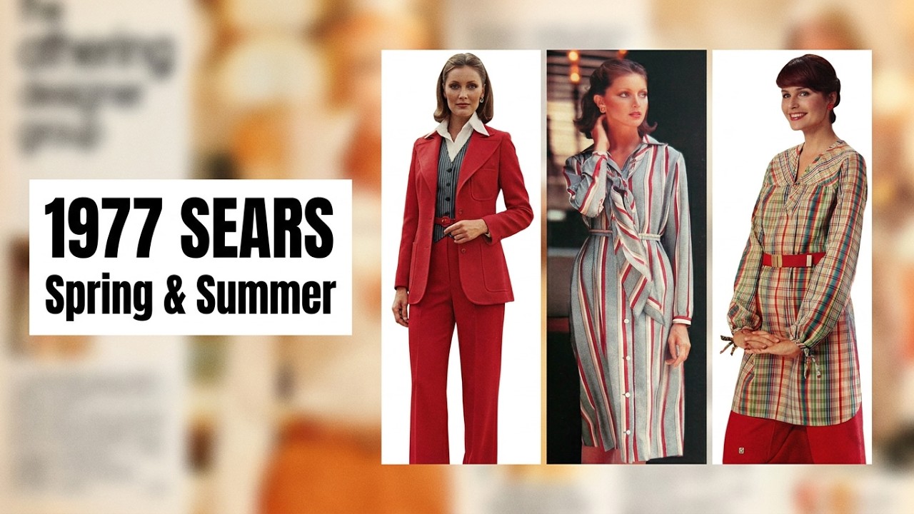 Vintage 1977 Spring & Summer Sears Catalogue #1970s #vintage #vintagefashion #1970sfashion