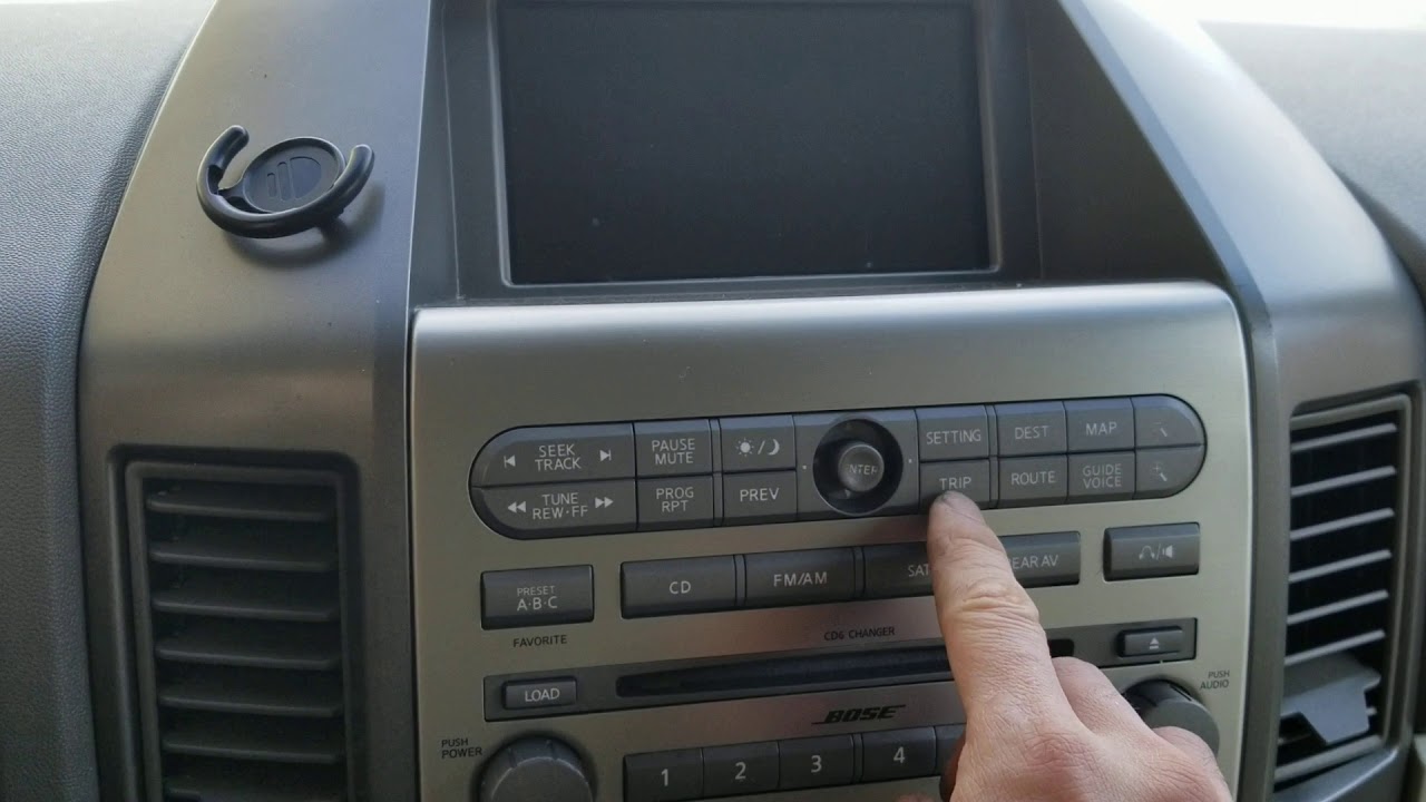 Infiniti QX56 2004–2010: как сбросить индикатор технического обслуживания масла