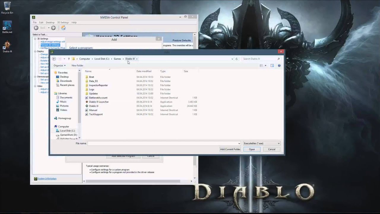 [Guide] Adding SSAO / better Anti-Aliasing to Diablo 3 RoS (NVIDIA)