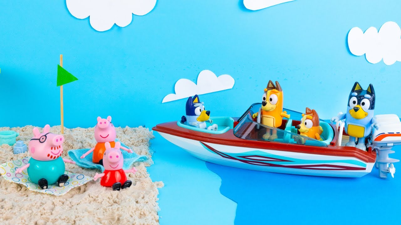 ¡BLUEY y BINGO Diversion en la Playa! | Historia en Español