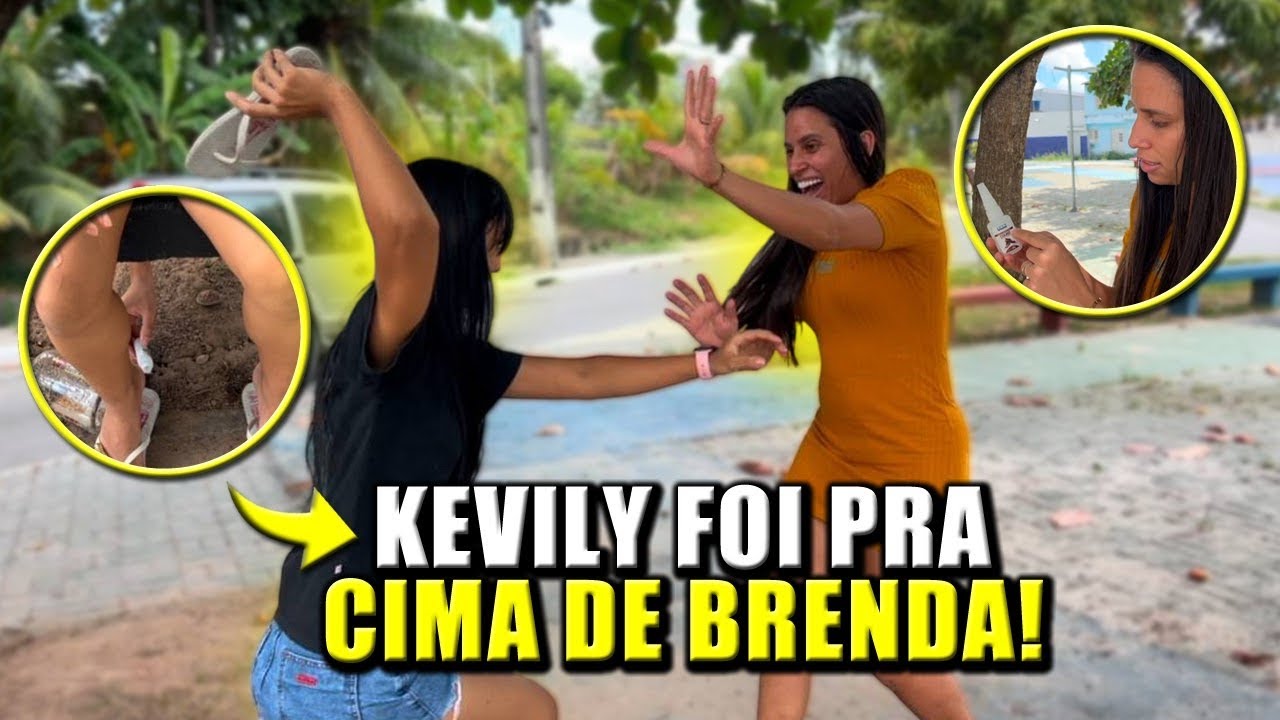BRENDA COLA O PÉ DE KEVILY COM SUPER COLA