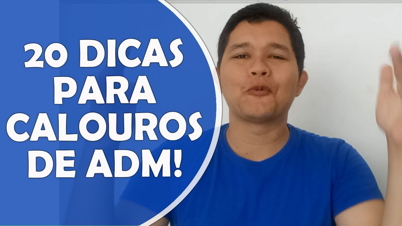 20 Dicas Para Calouros De Administra&ccedil;&atilde;o Come&ccedil;arem Bem A Faculdade!