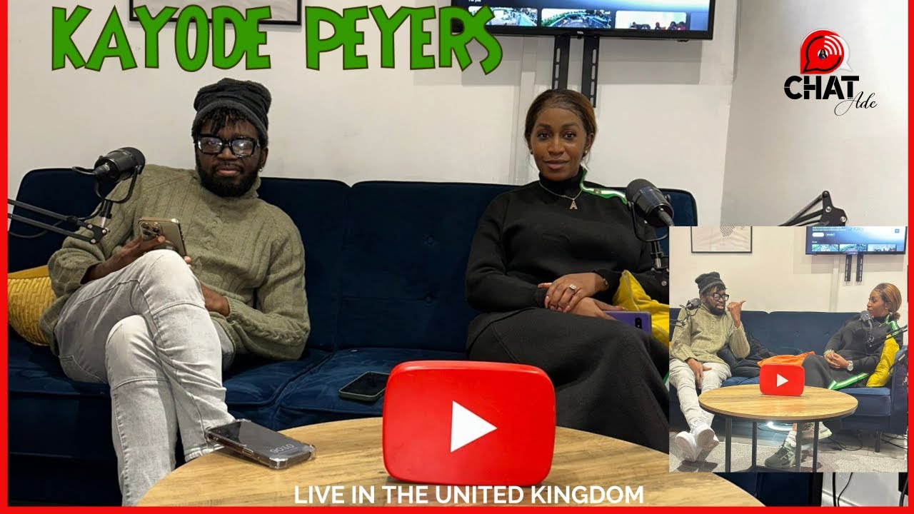 ADE CHATS WITH KAYODE PETERS, AN EXECUTIVE PRODUCER FOR FLATMATES /DIRECTOR/CREATOR/ PRODUCER/ ACTOR