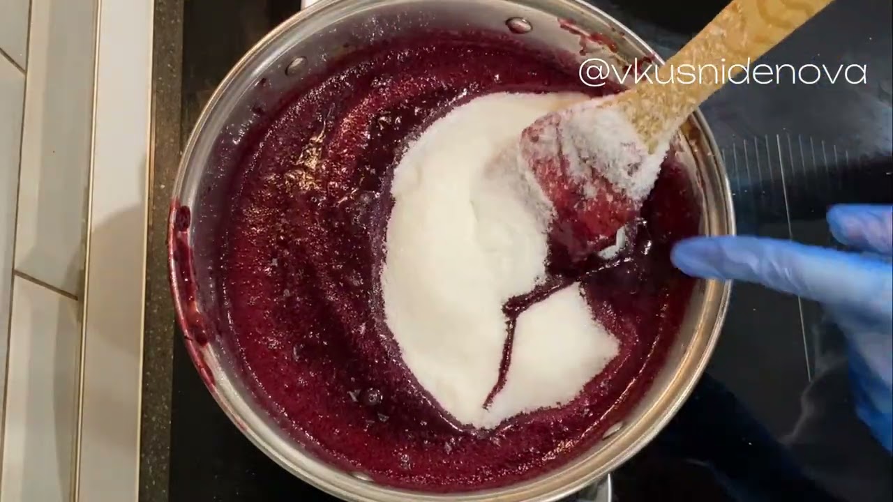 ВАРЕНЬЕ ИЗ ГОЛУБИКИ😍 HOW TO MAKE A BLUEBERRY JAM🫐