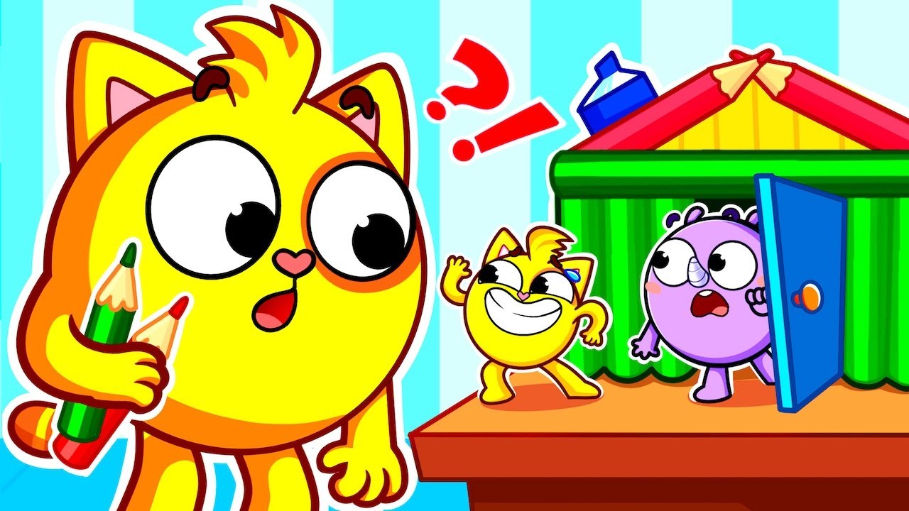 Puppenhaus-Party | Lustige Kinderlieder 🐱🐨🐰🦁 Baby Zoo