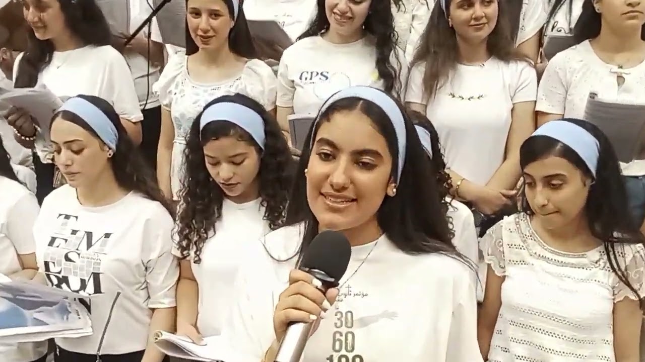 كورال خدمه ثانوي #كنيسه الشهيد العظيم ماري جرجس بطاميه 