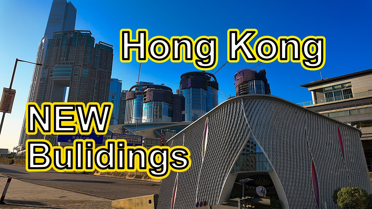 Пешеходная экскурсия по Гонконгу 4K от причала Star Ferry до торгового центра Xiqu Centre и Elements