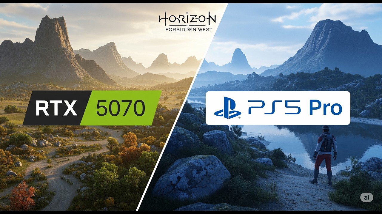 RTX 5070 vs PS5 Pro &ndash; Pure Visual Comparison |  Who Takes the Crown  ? | HFW |